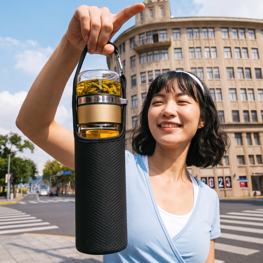 Tea Bottle Portable Pouch