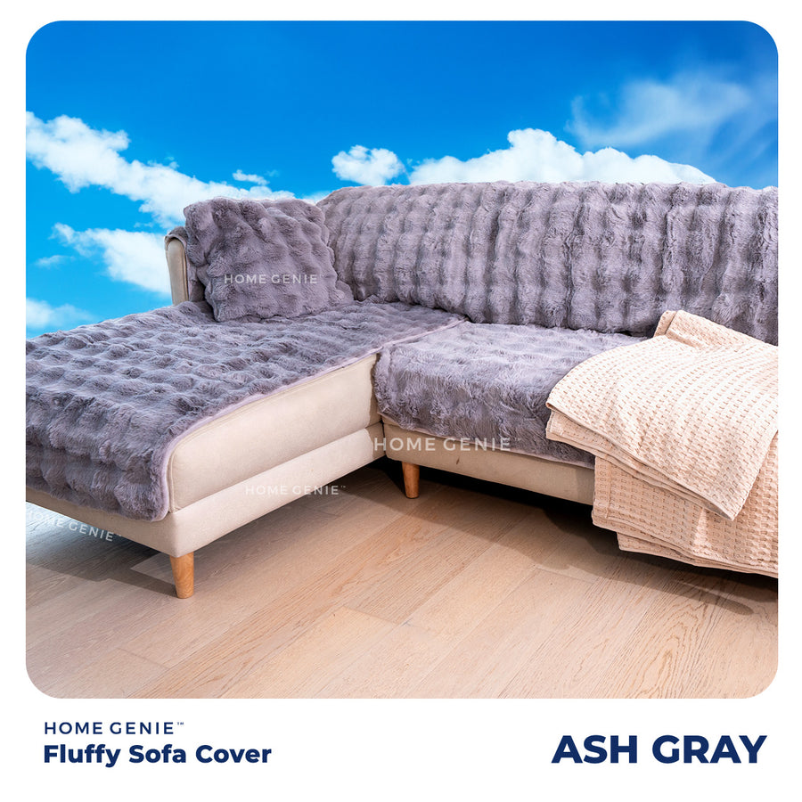 Home Genie's Fluffy Sofa Cover