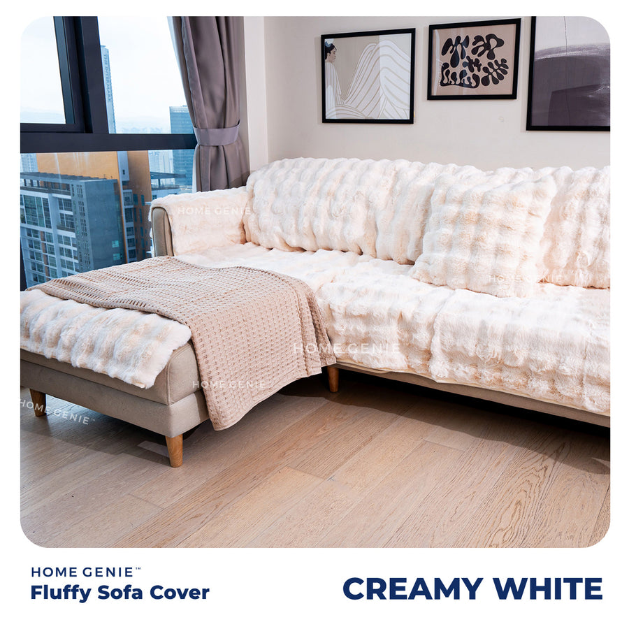 Home Genie's Fluffy Sofa Cover