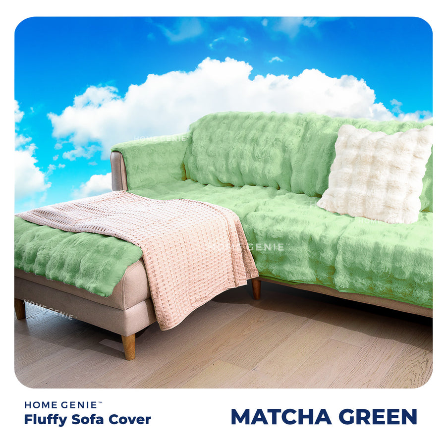Home Genie's Fluffy Sofa Cover