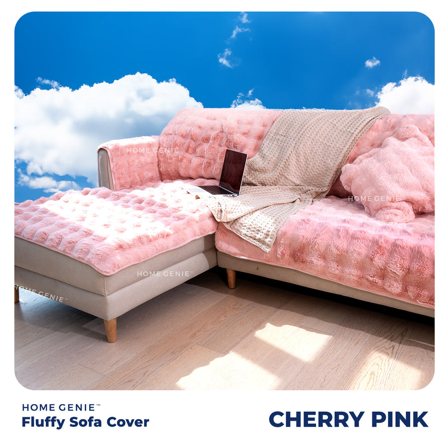 Home Genie's Fluffy Sofa Cover