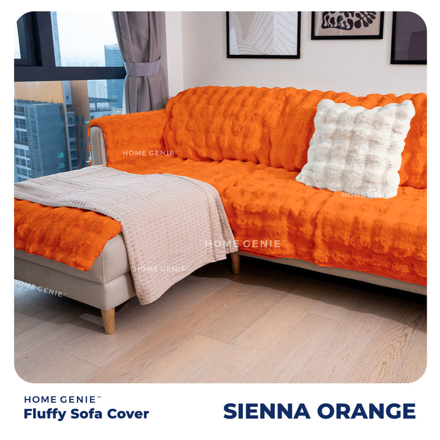 Home Genie's Fluffy Sofa Cover