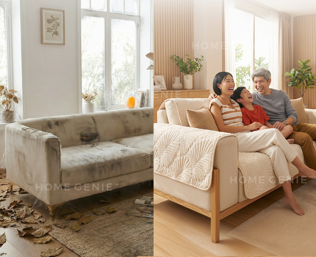 A Fresh Sofa Brings Everyone Together